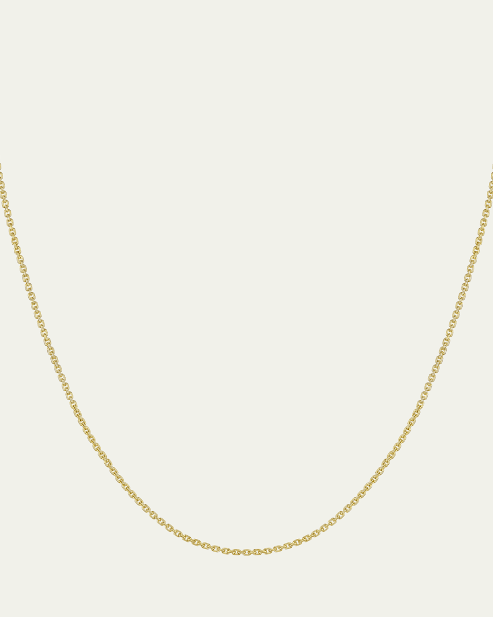 Wild Child Chain Necklace in Yellow Gold